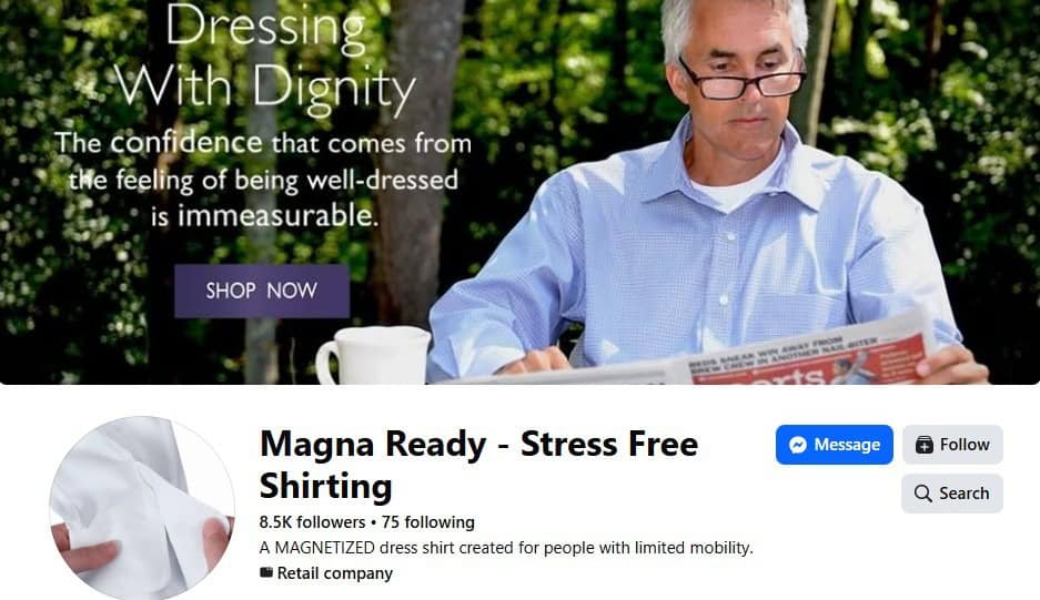 Magna Ready's Facebook page