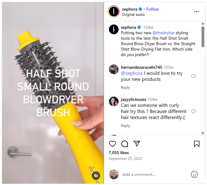 User-generated content on Instagram