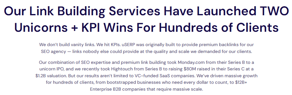 High-quality link building services.