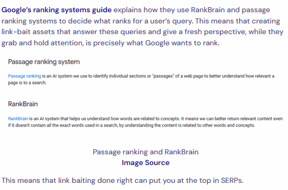 External anchor texts Linking to external sources with contextual anchor text