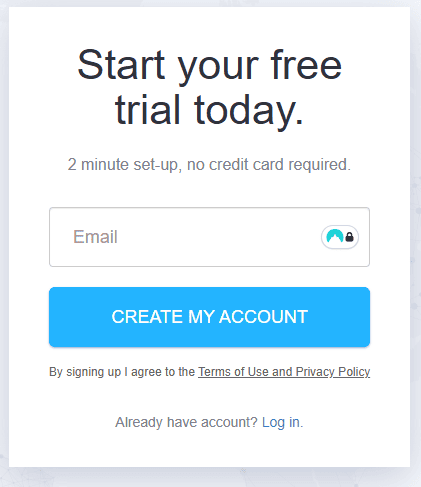 Brand monitoring tool's free trial.