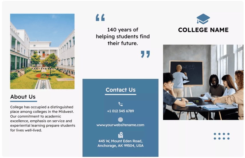 Brochure template