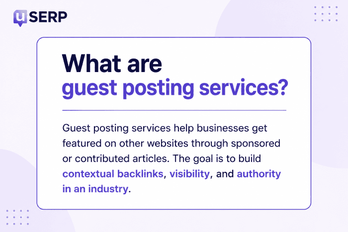 Guest Posting Services